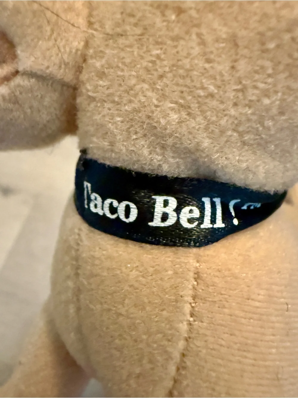 Vintage 1997 Applause Taco Bell plush Chihuahua dog-Yo Quiero Taco Bell-NO SOUND